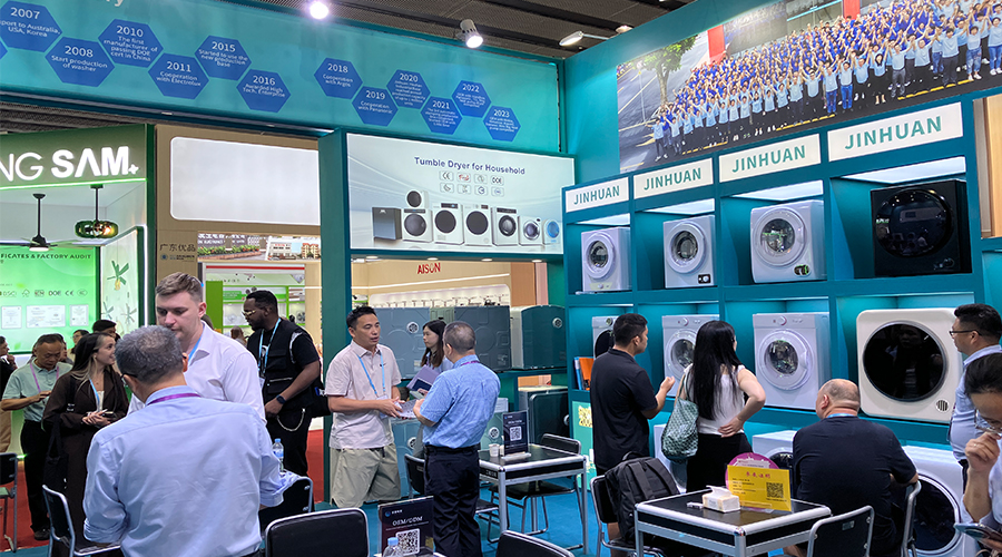 廣交會(huì)新老朋友齊聚，金環(huán)電器展位人氣旺