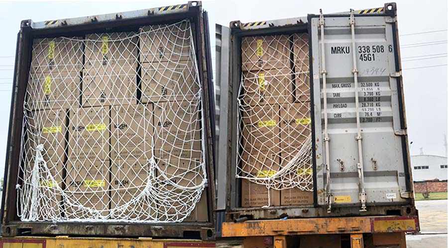 4月首發(fā)！英國客戶Argos滾筒衣服烘干機(jī)完成裝柜發(fā)貨