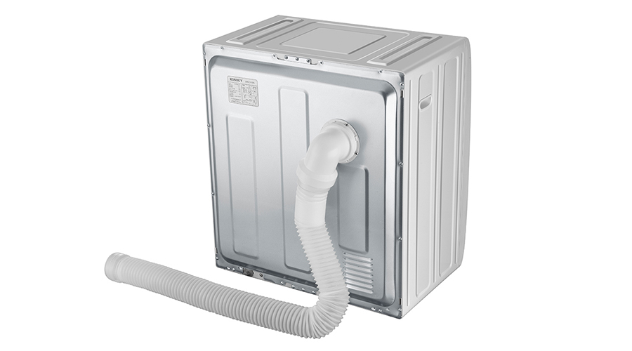 實物展示！滾筒衣服烘干機排氣管是怎么樣的