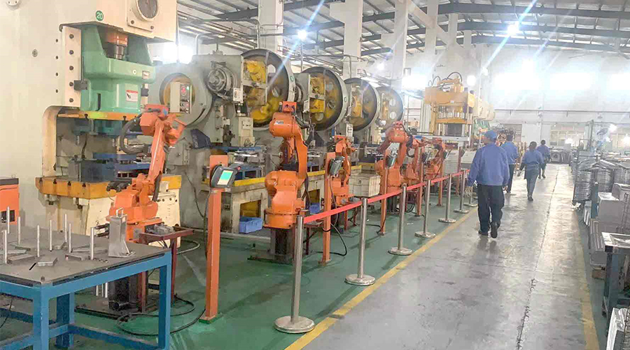 揭秘金環(huán)電器滾筒干衣機(jī)沖壓自動(dòng)化生產(chǎn)是如何進(jìn)行的？