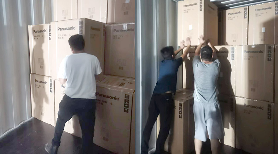 出貨速度！金環(huán)電器順利完成松下客戶的衣物烘干機(jī)出貨