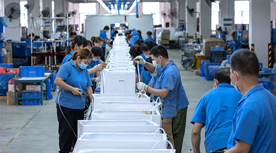 滾筒干衣機代工廠生產工藝流程保證措施（上）