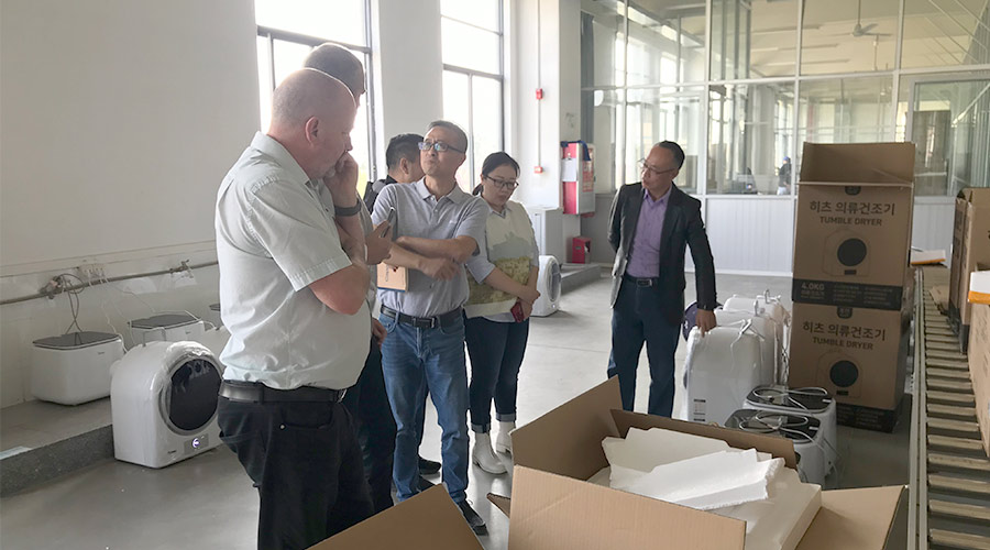 搶訂單 拼合同！金環(huán)電器積極推進(jìn)滾筒衣服烘干機(jī)訂單增長(zhǎng)